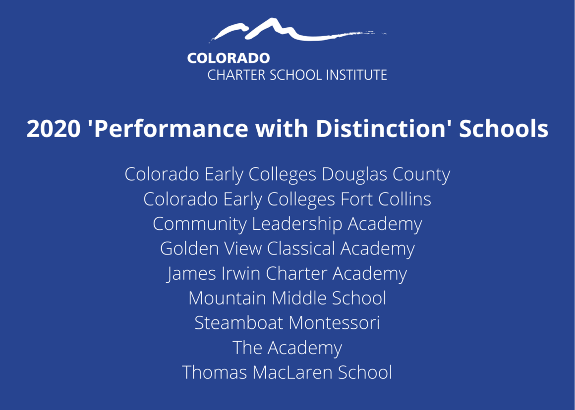 CEC Fort Collins Earns Performance with Distinction Rating for 2020!
