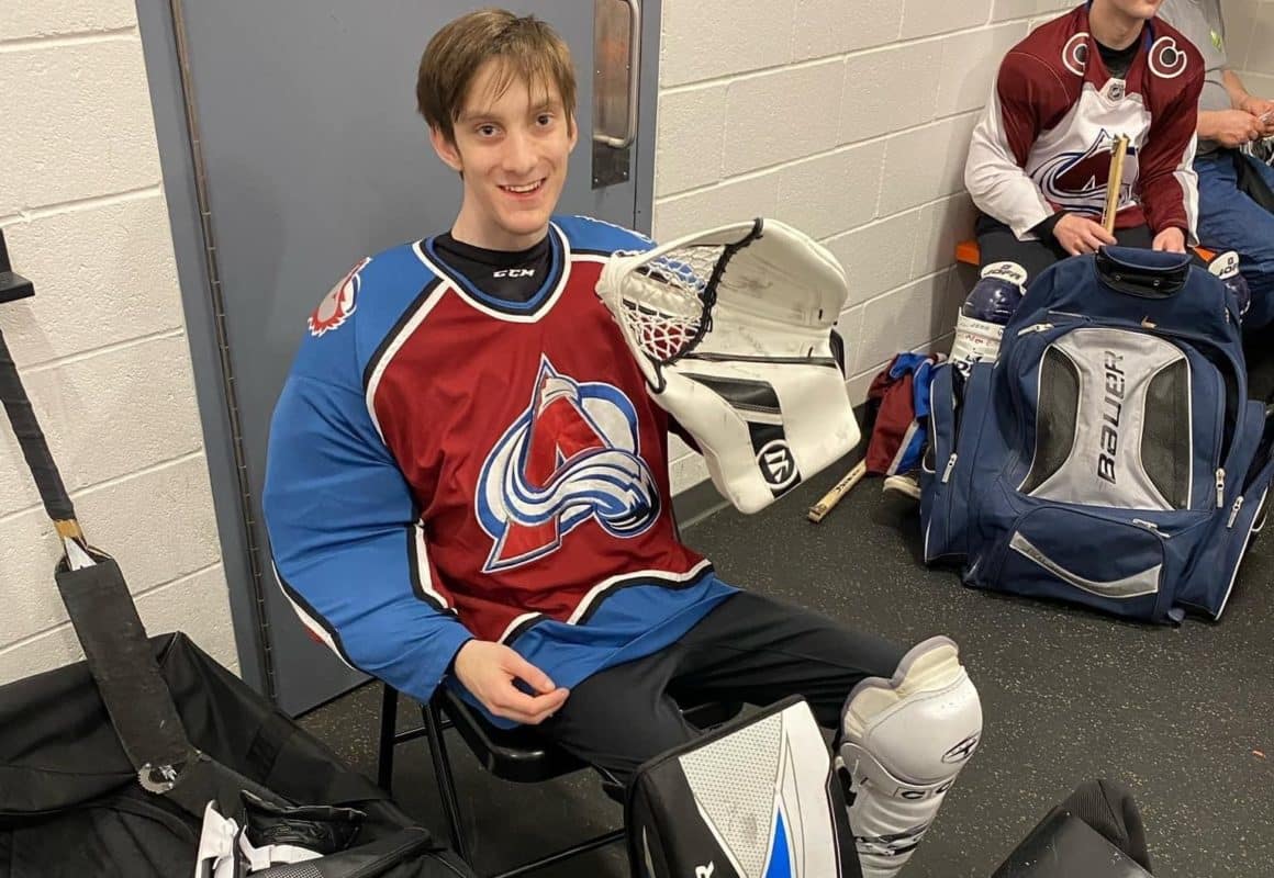 Student Spotlight: Brasen Russell, CEC Inverness Senior and Colorado Youth Avalanche Sled Hockey Goalie!