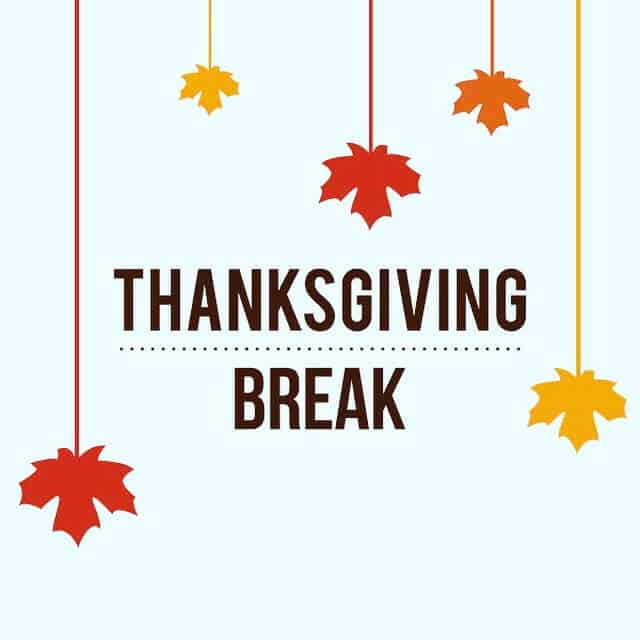 Cecfc Thanksgiving Break- School Closed - Colorado Early Colleges