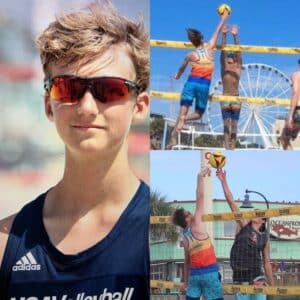 Student Spotlight: CEC Parker 11th Grader, Joshua Norman, Represents USA in Beach Volleyball World Championships in Israel!