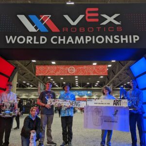 Student Spotlight: CEC Fort Collins Robotics Club competed in the VEX World Robotics Championships