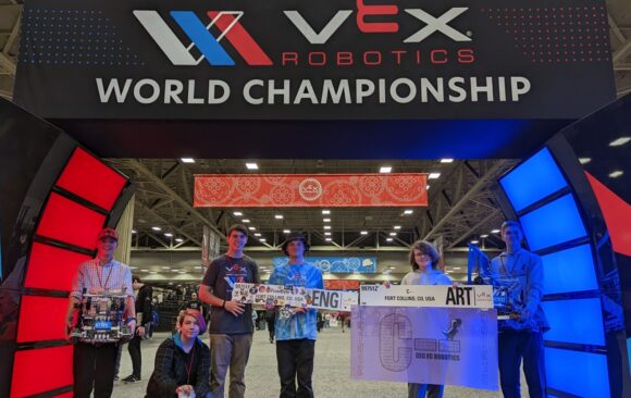 Student Spotlight: CEC Fort Collins Robotics Club competed in the VEX World Robotics Championships