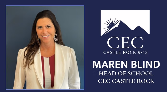 Head of School Maren Gish from CEC Castle Rock.