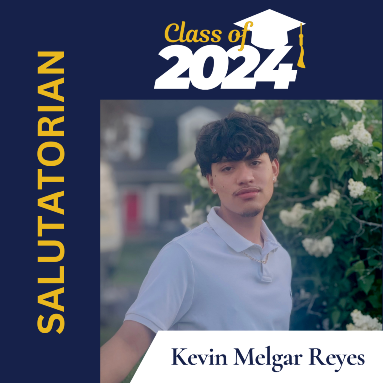 Student Spotlight: Congratulations to CEC Aurora Salutatorian, Kevin Melgar Reyes!