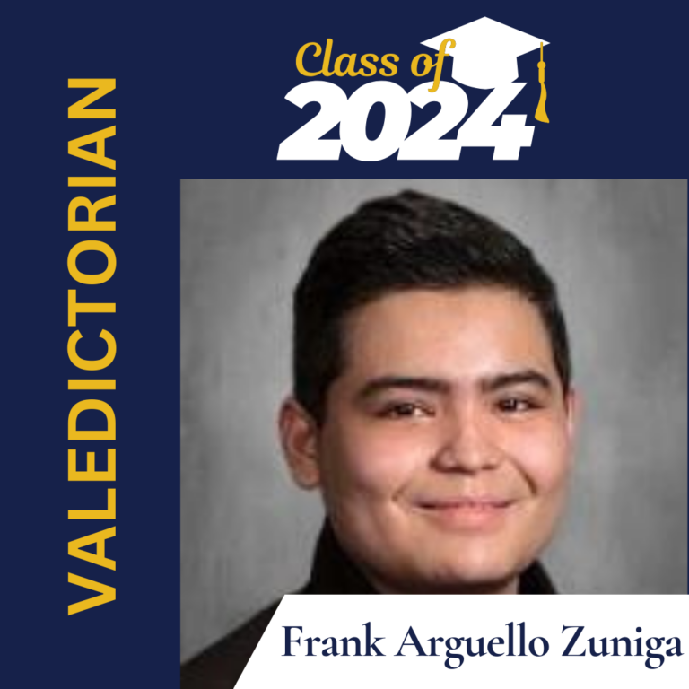 Student Spotlight: Congratulations to CEC Aurora Valedictorian, Frank Arguello Zuniga!