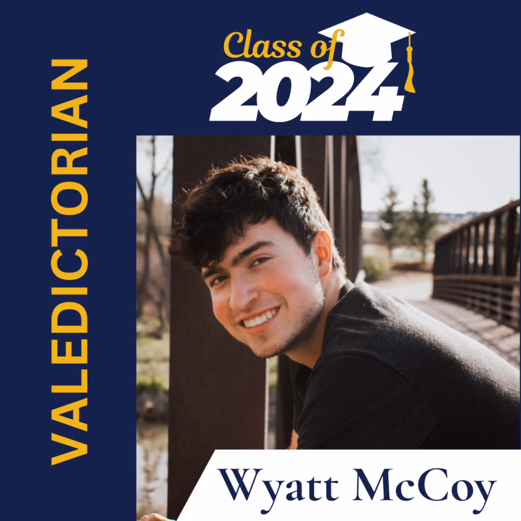 Wyatt McCoy - Valedictorian Class of 2024