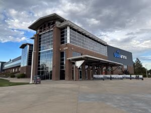 Blue Federal Credit Union Arena (also known as Blue FCU Arena or Blue Arena) at The Ranch Events Complex, located in Loveland, Colorado, is a 6,800 seat multi-purpose venue, which opened in September 2003.