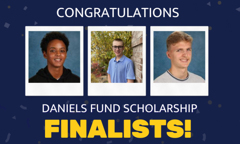 Colorado Early Colleges Douglas County North Celebrates Three Daniels Scholarship Finalists