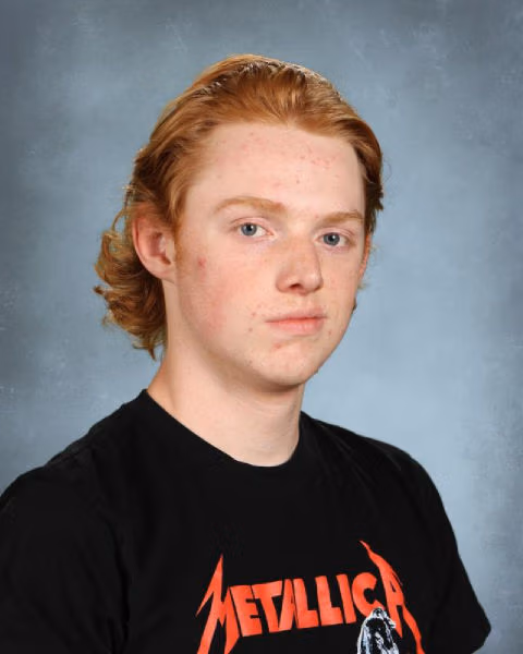 Robert Bolser Senior Portrait.