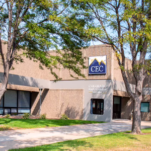 Colorado Early Colleges Fort Collins High School exterior building image.