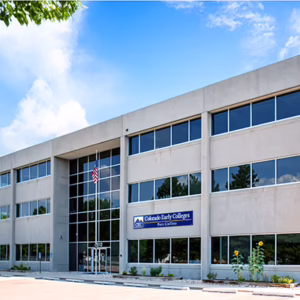 Colorado Early Colleges Fort Collins Middle School exterior building image.